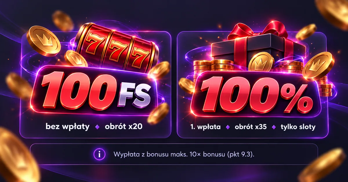 Bonus Vavada Casino w dwóch etapach: 100 FS bez depozytu z obrotem x20 i 100% od pierwszej wpłaty z obrotem x35